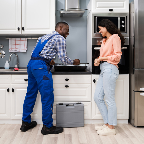 can you provide an estimate for cooktop repair before beginning any work in Keller